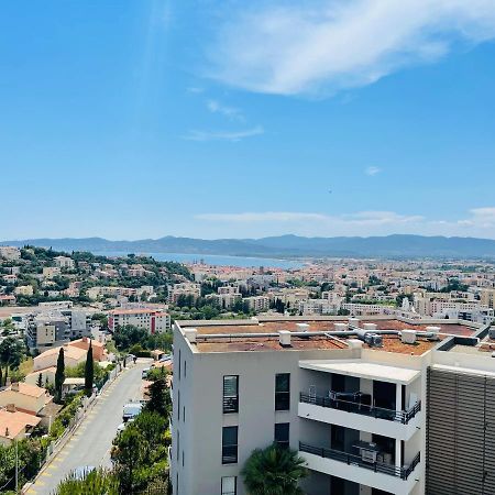 Tres Bel Appartement -Residence Avec Piscine Sur Le Toit Et Vue Panoramique Saint-Raphaël Eksteriør billede
